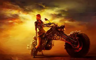 www.GetBg.net_Fantasy_The_girl_on_a_motorcycle_Steampunk_101085_.webp