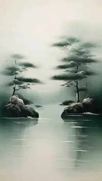 0555 Корейская живопись тансекхва .webp
