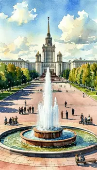 0864 Прогулка по городу СССР .webp